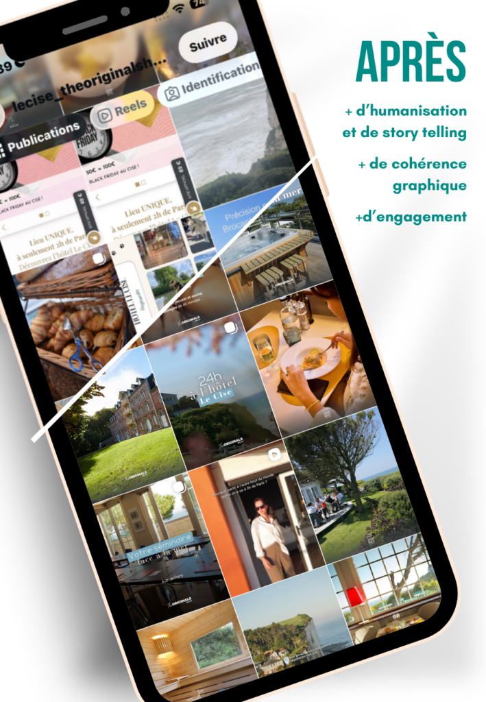 Réseaux sociaux Le Cise x Creativ Jungle