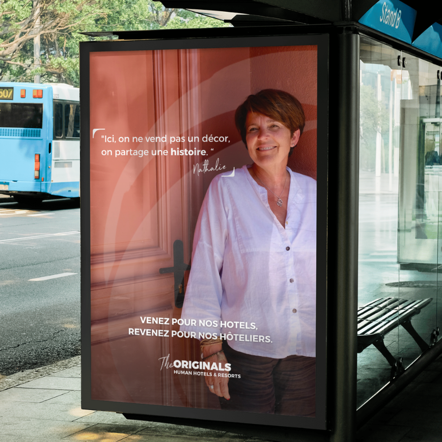 Mockup affiche The Originals Hotels